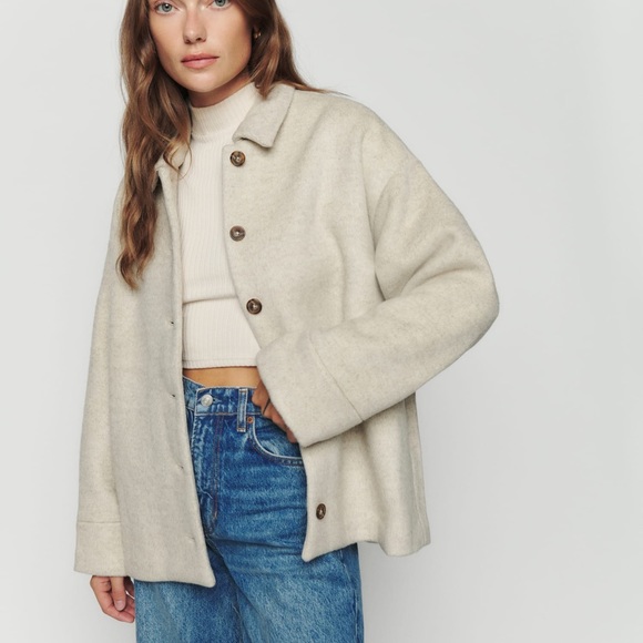 Reformation Jackets & Blazers - Reformation Camden Shirt Jacket Coat